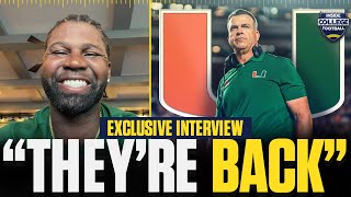 Celebrity Miami Hurricanes Legend Devin Hester says “We'll Win the ACC This Year” | Inside College Football Profile