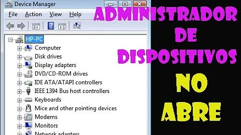 ¿Cómo desbloquear el Administrador de dispositivos en Windows 10?