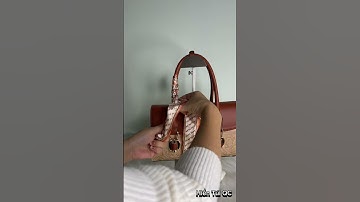 Cách thắt nơ túi đơn giản cực dễ làm dành cho chị emm. #tuixachthoitrang #bag