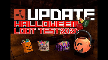 Rust Update Preview - Halloween Loot Test - 2020