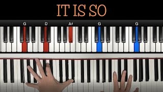 It Is So - Elevation Worship [Piano Tutorial]