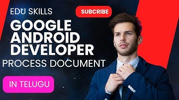 Explanation about Eduskills Google Android developer virtual internship process in Telugu