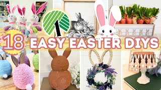 18 EASY DOLLAR TREE EASTER DIYS