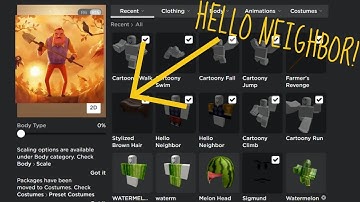 MAKING HELLO NEIGHBOR A ROBLOX ACCOUNT!!!!