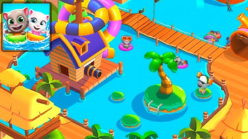 Talking Tom Pool - Mobile Gameplay Walkthrough Part 3 (iOS, Android)