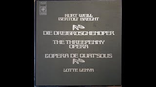 Kurt Weill / Bertolt Brecht / Lotte Lenya – Die Dreigroschenoper