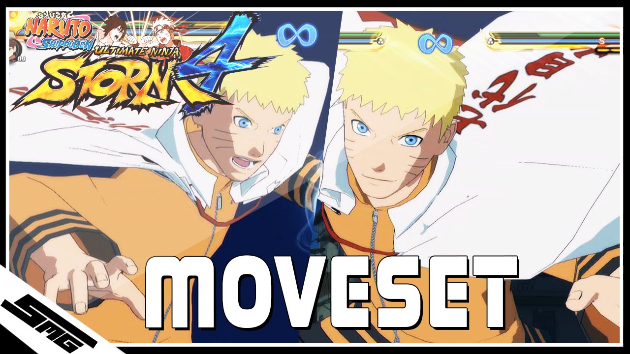 Naruto Ultimate Ninja Storm 4 - Hokage Kakashi COMPLETE Moveset 