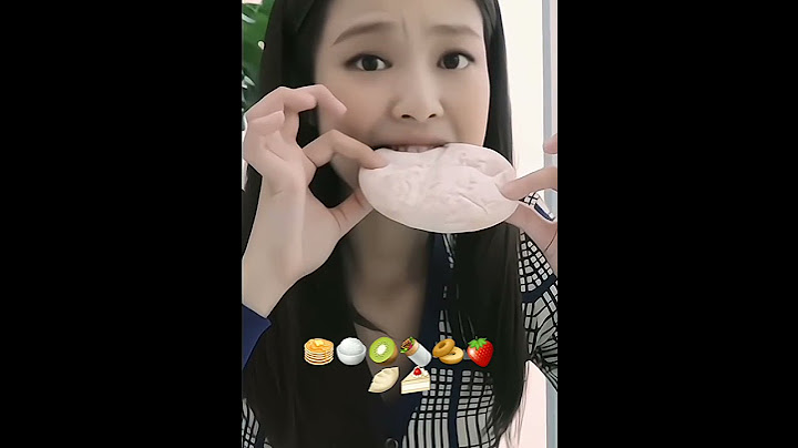 Ăn theo icon cùng Blackpink🖤💗🍒#blackpink#mukbang