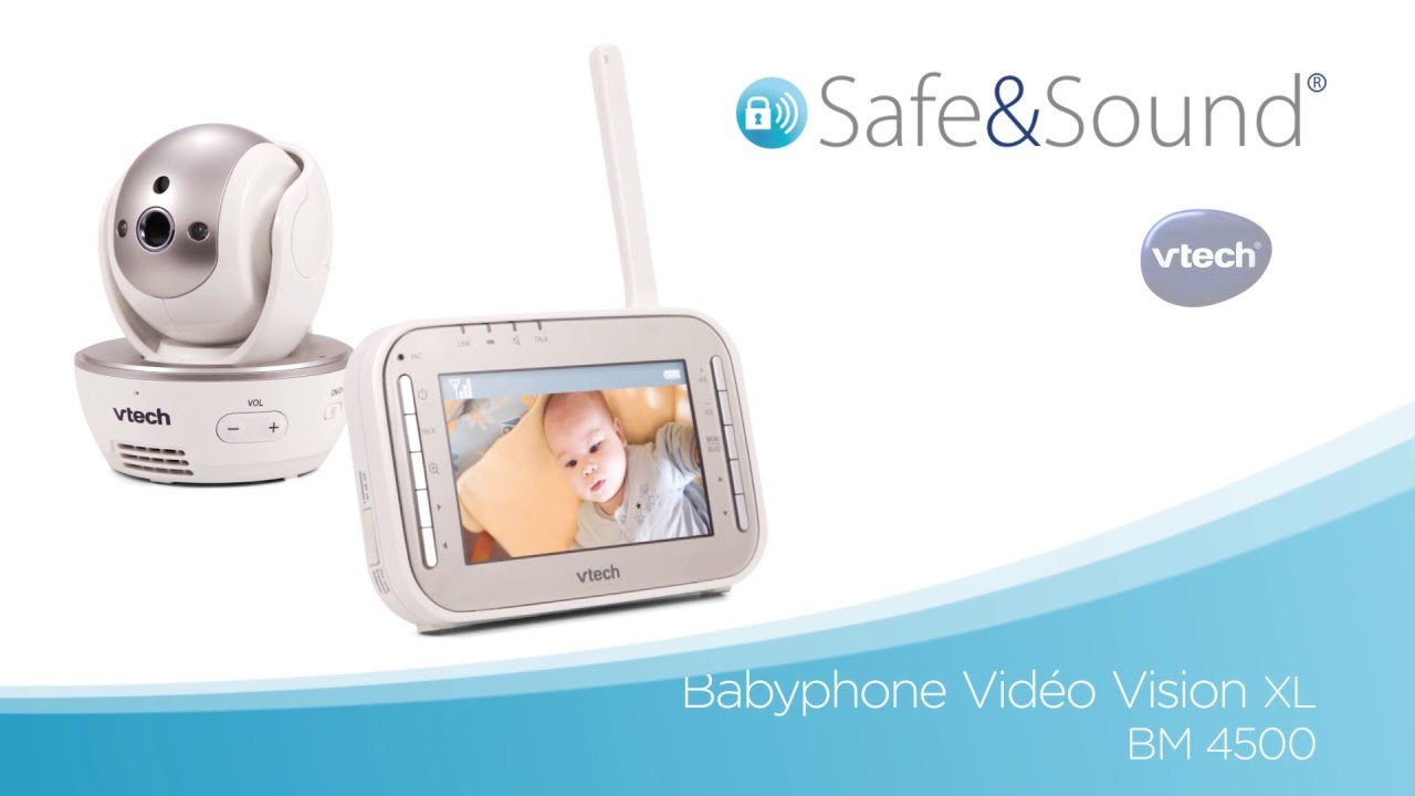 Babyphone caméra haute définition - Safe & Sound - VTech