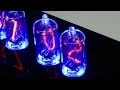 Little Blue Something Nixie Tube Clock Demo #1