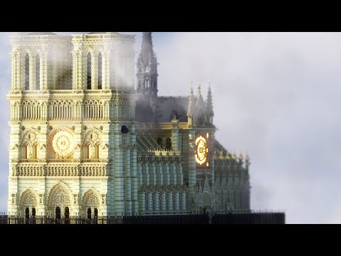 Minecraft Timelapse | Notre-Dame De Paris + DOWNLOAD