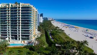 MIAMI BEACH, Florida  - Aerials 4K Drone (UHD 2160p)