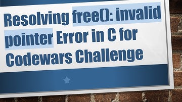 Resolving free(): invalid pointer Error in C for Codewars Challenge