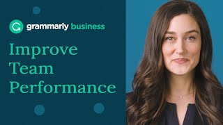 Improve Team Performance With Grammarly Business Analytics