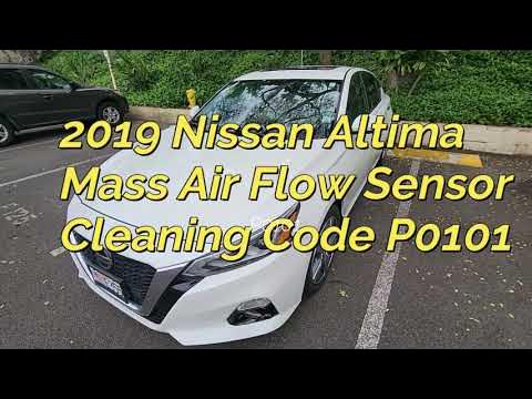 Code "P0101" 2019 Nissan Altima Mass Air Flow Sensor - YouTube