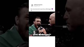 Crazy Switch Up From Conor Mcgregor.