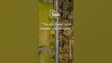 Consistency beats intensity every time 💯