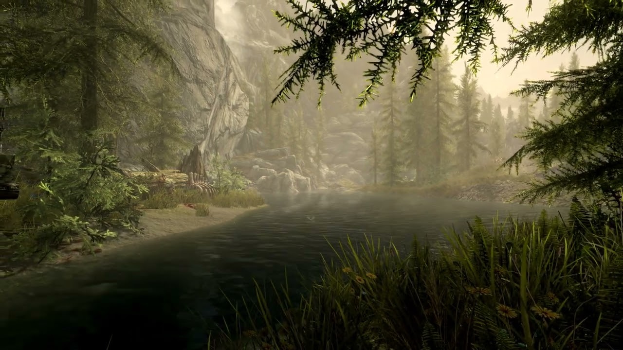 Very Relaxing Skyrim Ambiance!😴