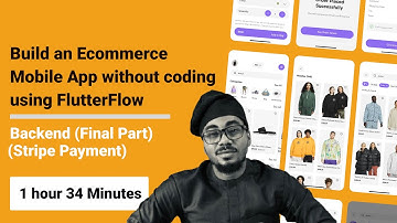 Build an E-commerce Mobile App without coding using FlutterFlow - Stripe Integration - Part 7(final)