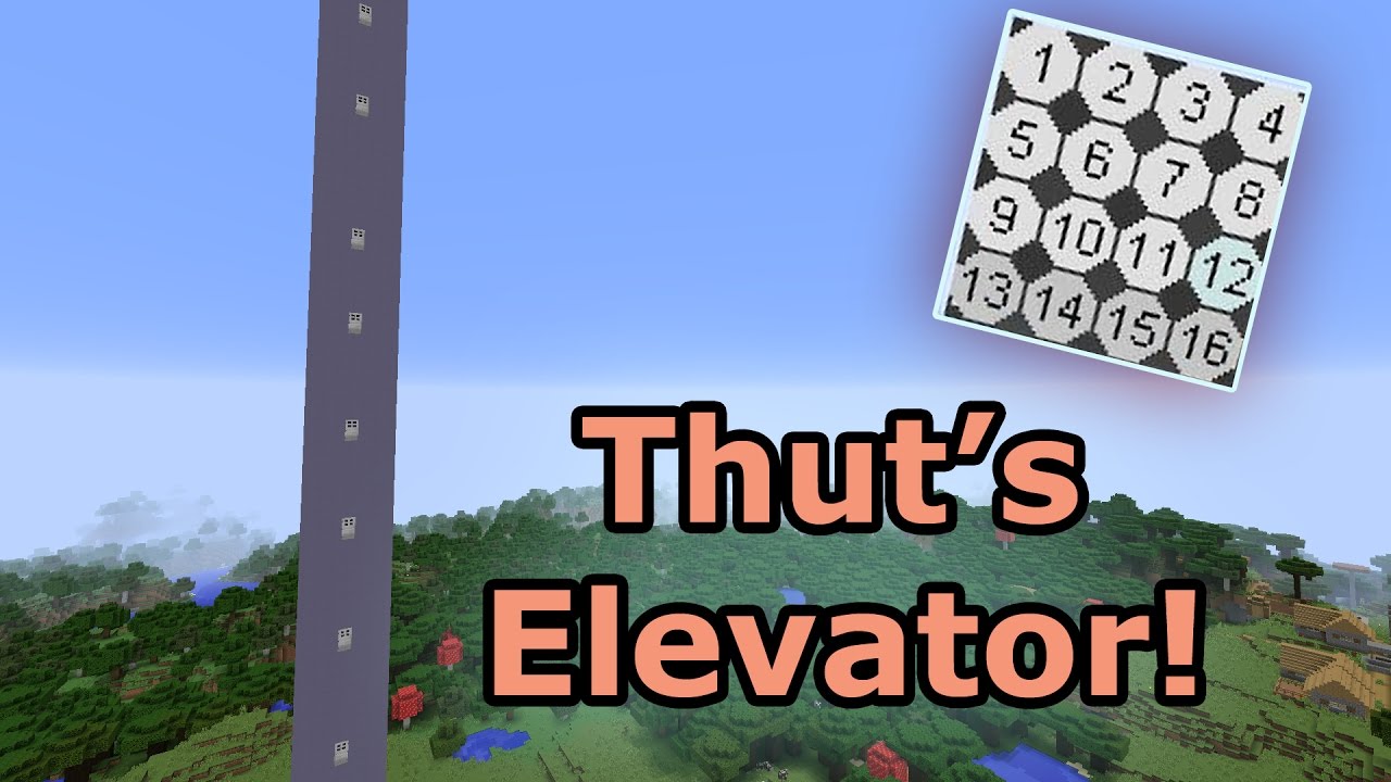 Thut S Elevator Mod Minecraft Pc Youtube