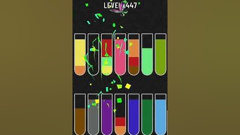 Water Sort Puzzle - Level  1447 & 1448