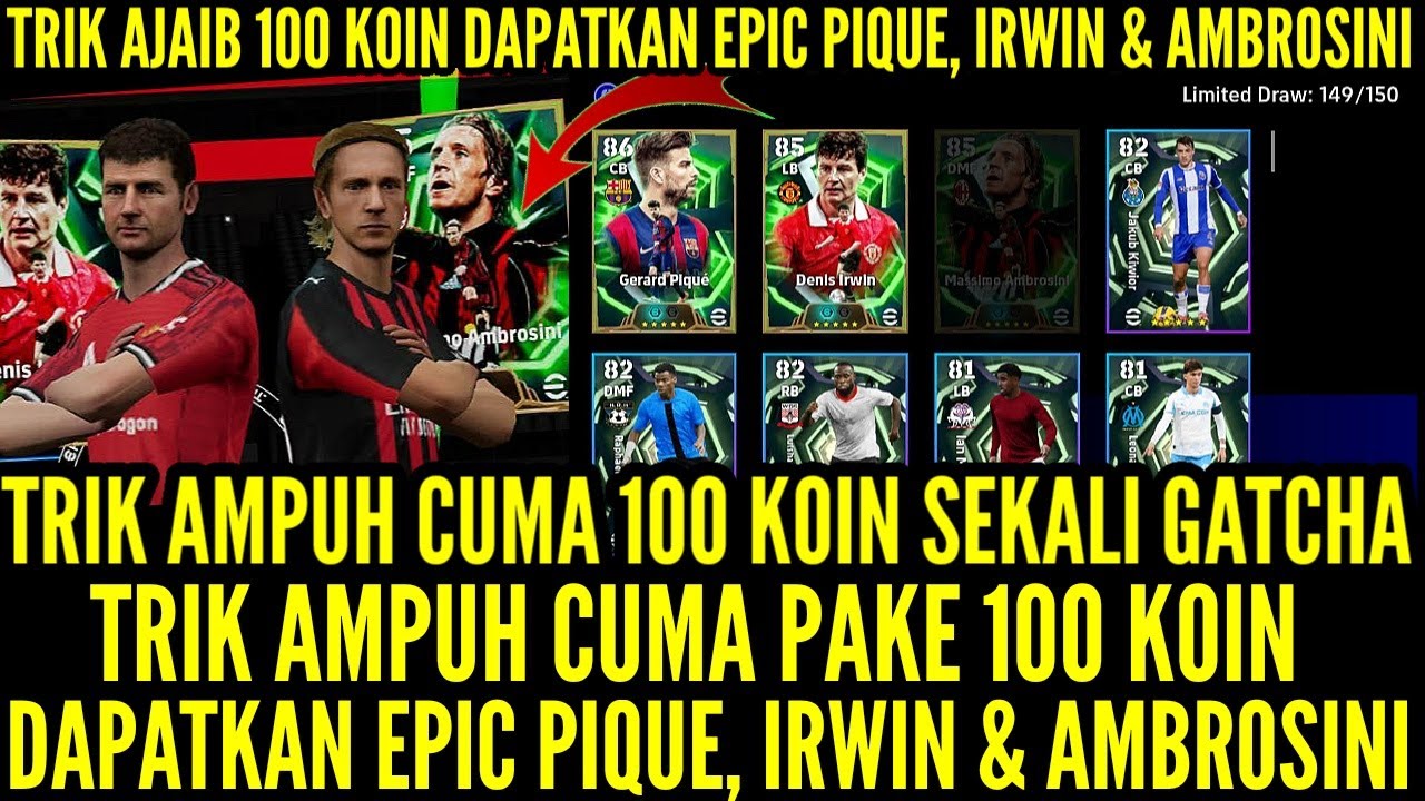 TRIK AMPUH CUMA PAKE 1OO K0IN SEKALI GATCHA DAPATKAN EPIC PIQUE, IRWIN & AMBR0SINI ! TRIK 1OO K0IN !