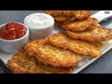 ХАШБРАУН | HASH BROWNS - популярные картофельные драники с хрустящей корочкой. Рецепт Всегда Вкусно!