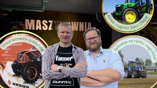Maszynownia odc. 28  nowy Ursus C325, rynek maszyn i największy ciągnik świata | Farmer.pl