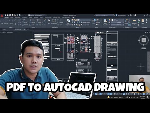 Video: Bagaimanakah saya boleh memasukkan gambar secara kekal ke dalam AutoCAD?