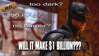 Can the Batman Earn $1 Billion at the Box Office