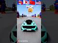 Superman Army vs Supercar in BeamNG Drive! 😱 #carcrash #shortvideo