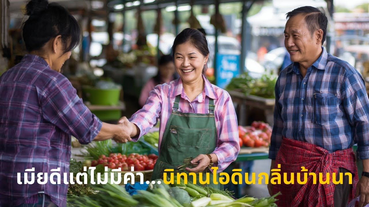เมียแสนดีแต่ถูกมองข้าม… นิทานไอดินกลิ่นบ้านนาพร้อมความรักและความเจ็บปวด