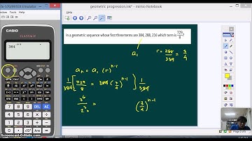 geometric progression