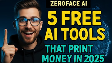 5 Free AI Tools That Print Money in 2025 | ZeroFace AI