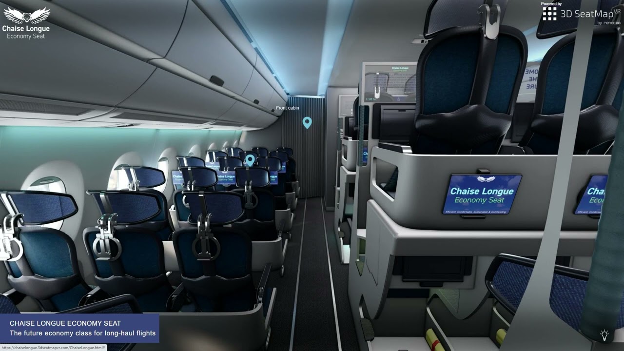 Chaise Longue Economy Seat VR Experience YouTube