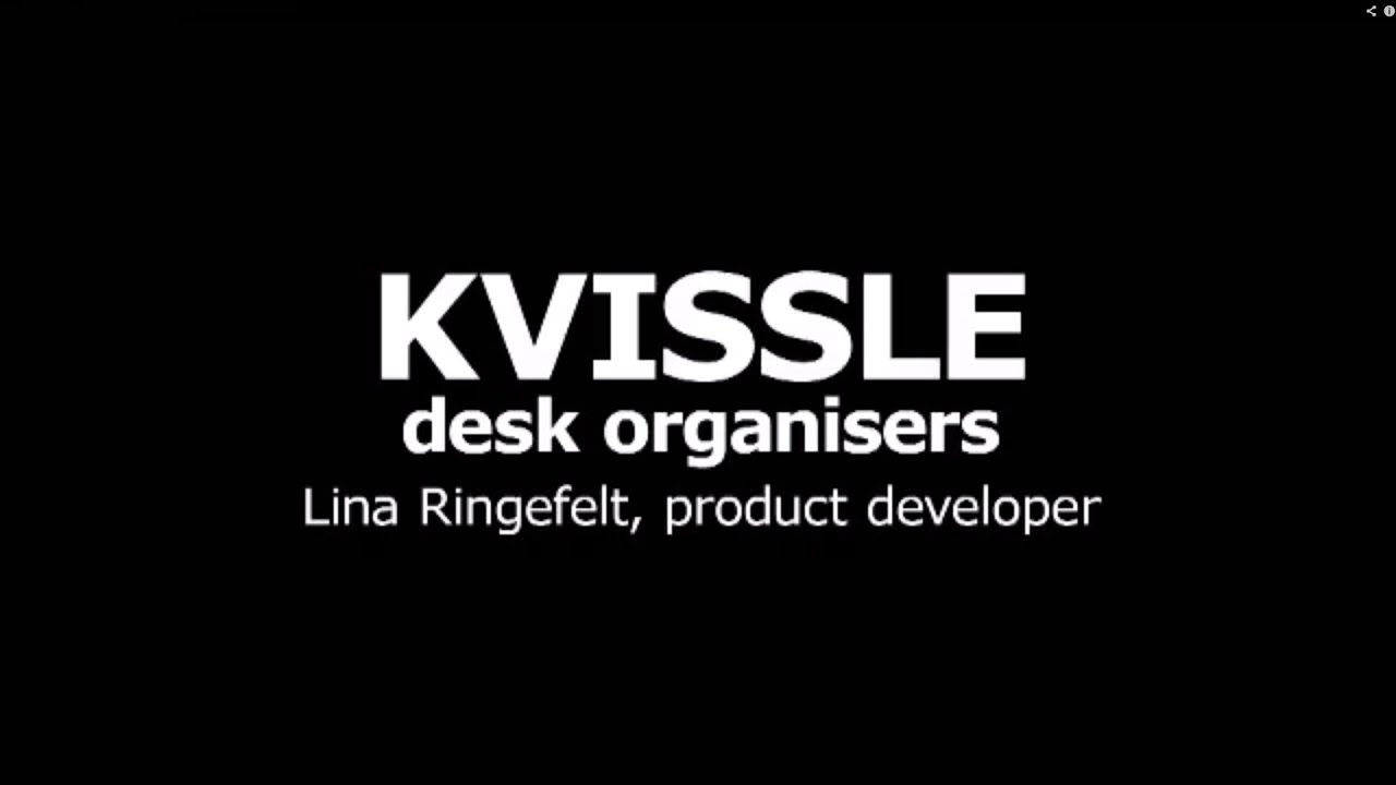 Kvissle Smart Ikea Desk Organizers Youtube