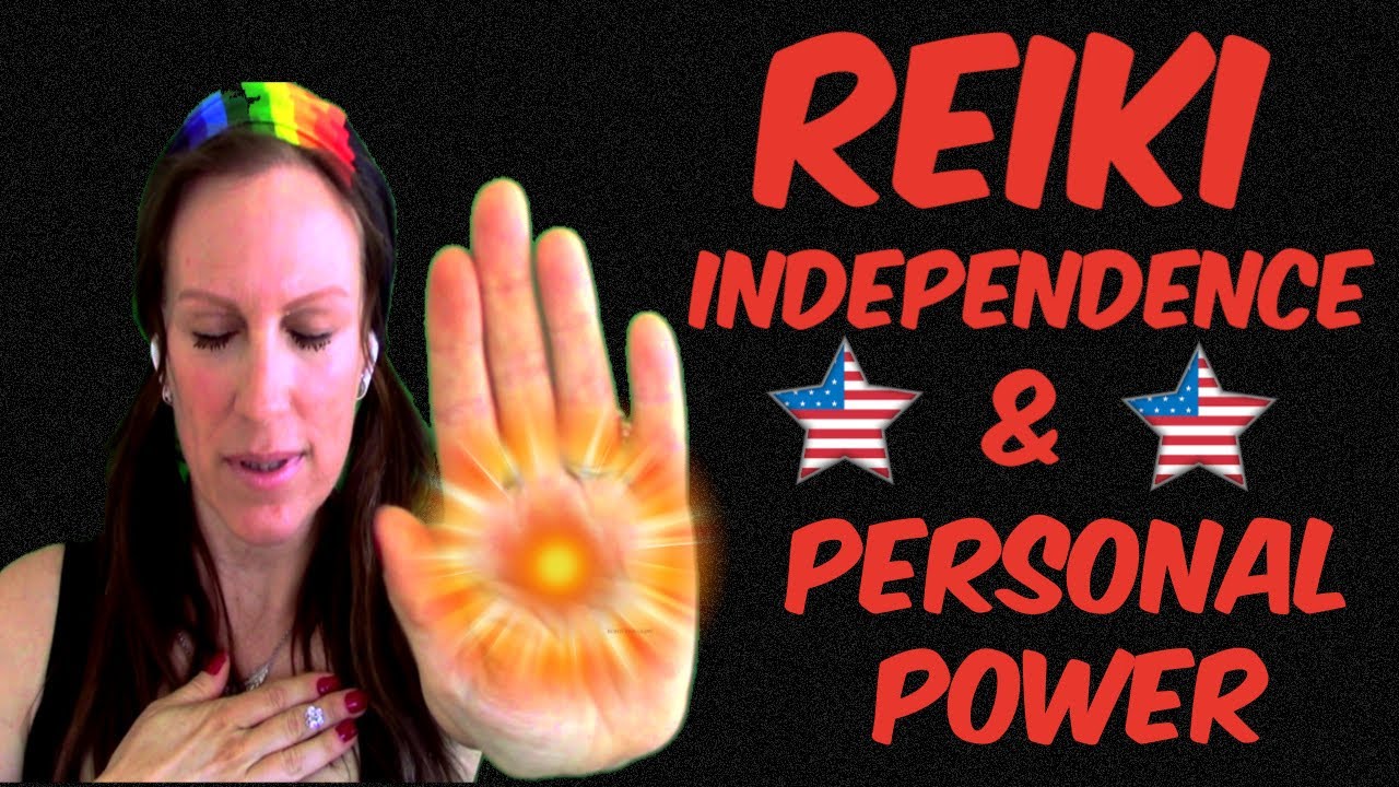 ASMR Reiki l Freedom and Personal Power l Crystal healing + Aura ...
