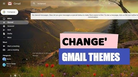 How to Set Your Own Picture in Gmail Background Theme in|Gmail Update 2022 - 2023