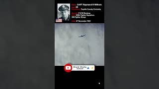 Ww2, Dogfight: P-51 Mustang Blows Wing Off Bf 109 | 60Fps, Colorized, Sound Design, Ai Enhanced