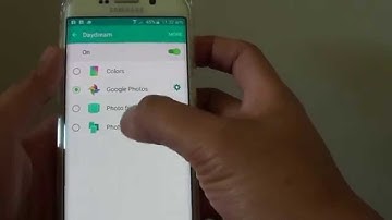 Samsung Galaxy S6 Edge: How to Enable / Disable Daydream (ScreenSaver)