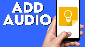 How To Add Voice Audio Record To Google Keep Notes App