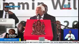 MZEE MWINYI ALIVYOVUNJA WATU MBAVU MSIBA WA MKAPA, NIMEVAA VIATU NAKWENDA JANDONI,MAGUFULI HOI