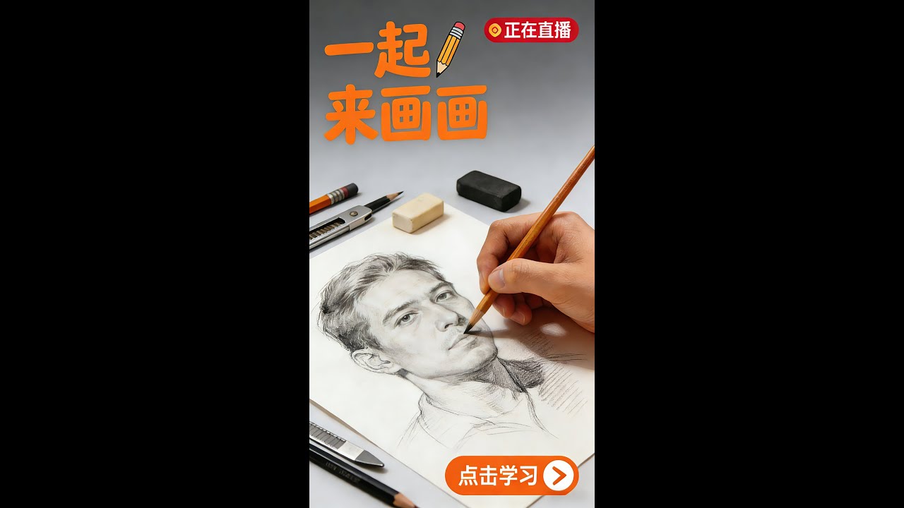 Real-Time Drawing ✍️ 实时手绘｜从白纸到成品，无剪辑纯创作