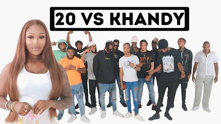 20 MEN VS 1 COMEDIAN: KHANDY