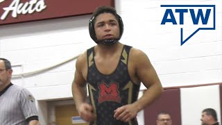 WATCH! Penn State Wrestling commit Mason Gibson at the PIAA SW AA Regional Championship