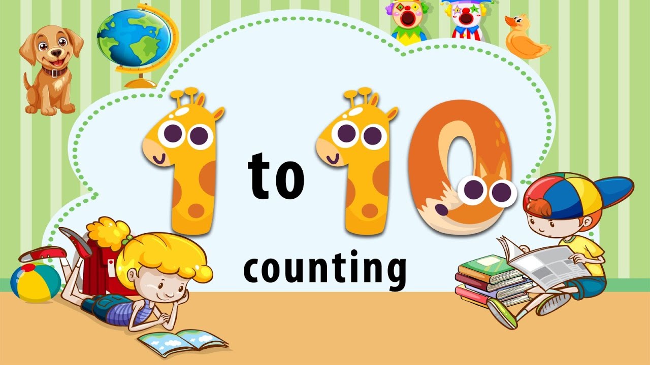 Numbers Song | Count to 10 Song For Children | Number Counting 1-10 