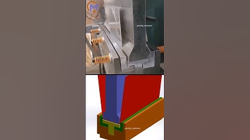 CNC Bending 🔥 | Mechanical principles | #simulation #solidworks #sheetmetalbending #welder #robotics