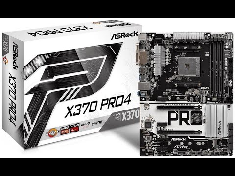 UNBOXING ASROCK X370 PRO4 MOTHERBOARD