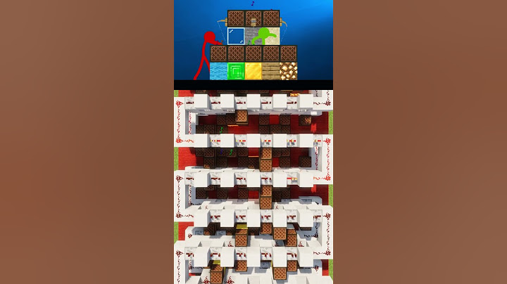 "Green's Jam" - Alan Becker & Aaron Grooves Minecraft Note Blocks Tutorial
