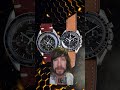 Omega Speedmaster v Rolex Submariner #omega #rolex #watchtok #watchmaking #luxury